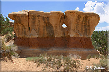 Massive Felsgruppe